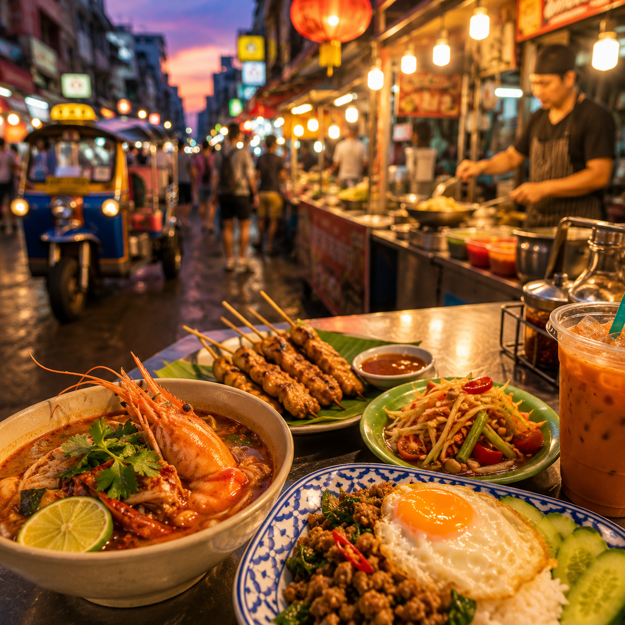 地道泰式街头美食体验